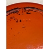 Image 4 : Vintage Vibrant Orange Enamel Cast Iron Frying Pan Set