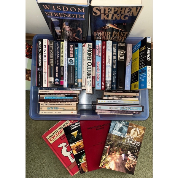  Collection Of American Reads- Stephen King, Charlie Brown & More