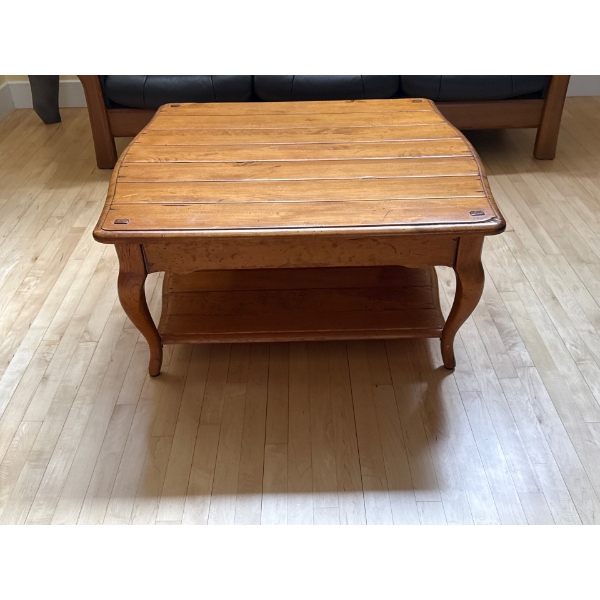 Mexican Pine Coffee Table  With Drawer 41 x 38 x 20T