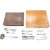 Image 5 : Two Sets of Flatware in Wooden Cases, Assorted Pieces