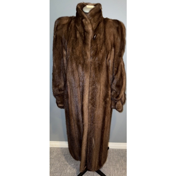 Christian Dior & Regal Furs Present - Vintage Mink Overcoat Ladies Size Small