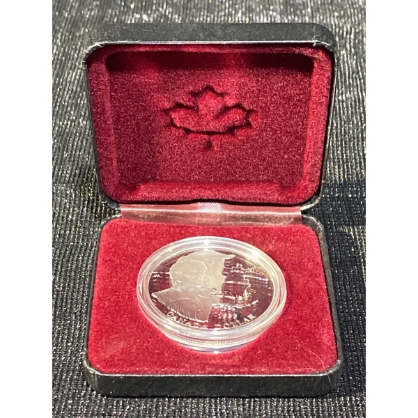 1995 Canada Hudson's Bay Company 325th Anniversary Sterling Silver Dollar Coin