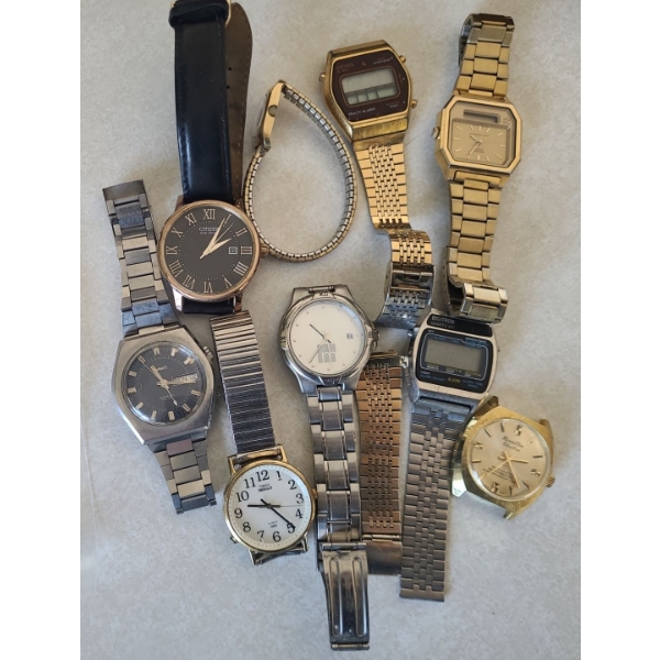 Collection of Watches and Parts