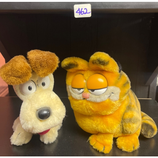 Vintage Original Garfeild & Odie Stuffies 10T Excellent Condition                               