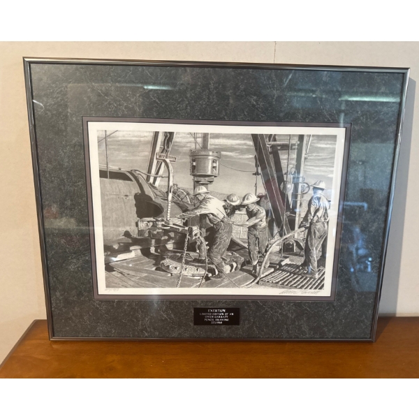 Limited Edition Owen Garret Sketch - Exertion 24x16