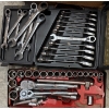 Image 2 : KTC Socket Wrenches & Sockets In Case- Extension Bars, Adapters, Drill Doctor & More