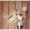 Image 3 : - Copper Finish Outdoor Torchiere Lantern Candle Tree 11" Diameter, 72 T 