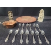 Image 1 : Nickel Silver Spoons & Assorted Home Decor!