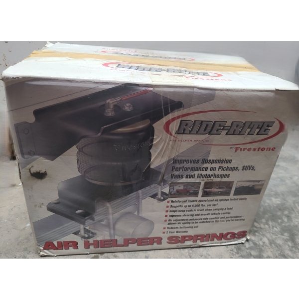 Firestone Ride Rite Air Helper Rings Model W21-760 (Ford/ Dodge/ GM Pickups)