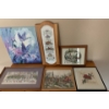 Image 1 : Lovely Needlepoint Art Collection - Largest is 16x20 