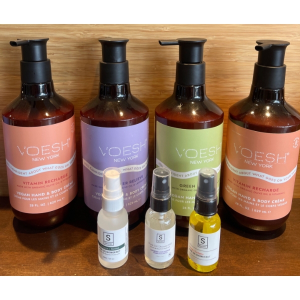 V'OESH New York Luxury Body Lotion Collection w/ Assorted Essential Oils
