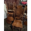 Image 3 : 8 oak chairs 
