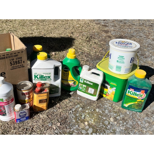 Huge Variety of Dandelion Kill plus liquid flower feeder, the best of both worlds.