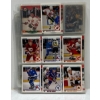 Image 2 : 36 Card Sheets with 91 Pro Set and 91 Upper Decks Hockey Cards