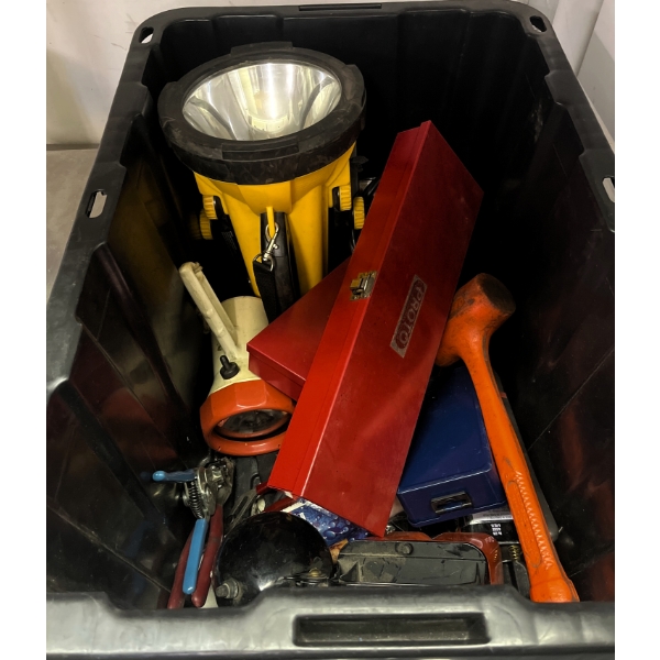 Proto Hand Tool Sets, Fluke Clamp Meter, Flashlights, Drill Bits