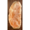 Image 1 : Himalayan Pink Salt Rock Lamp, 18" Tall, Wooden Base