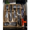 Image 1 : Set Of Vintage Cutlery & Whats in The Drawer- Forks, Knives, Spoons & More