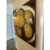 Image 2 : Large Glossy Painting of Pears 45x45