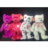 Image 1 : Beanie Babies: Millenium, Valentina, Glory all w/ Tags, Maple No Tag 