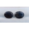 Image 2 :  Midnight Sapphire gemstone Pair 8.26 ct Certified Value ($9,912 Appraisal)