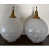 White Opal Glass Pendant Lights 17T
