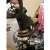 Image 6 : Leather tool belt, four piece, fishing combo, fillet knife, counterfeit lamp, hand press, machine, a