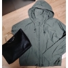 Image 2 : Sage Green Bomber w/ Vegan Fur Sweater Leopard Print Cardigan 2 Purses 3 Pair of Pants