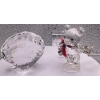 Image 1 : Swarovski Crystal Skiing Teddy Bear and A Clam