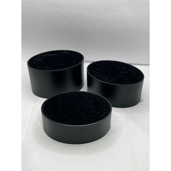 3 Piece Black Velvet Top Display