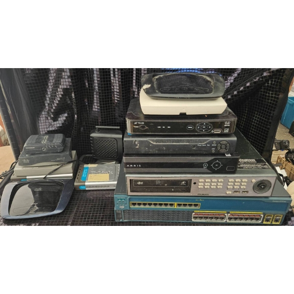 Network Routers, Switches, and Other Electronics