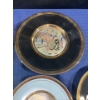 Image 9 : Art of Chokin Collectors Vase and Plates, 24K Gold Rim