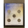 Image 5 : The Last Five Liberty Head Nickels (1908-1912) in Presentation Folder