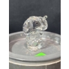Image 1 : Swarovski Crystal Elephant Figurine with Original Cylindrical Packaging