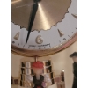 Image 6 : West Germany-Made Decorative Mantle Clock with Rotating Figures and Dome