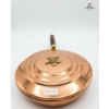 Image 3 :  Antique And Vintage Copper Pans, 6''INCHES, 6.5''INCHES , 9''INCHES.