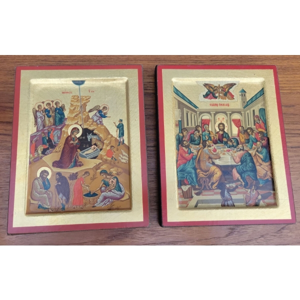 Beautiful Religious Folklore - Jerusalem Made Wall Icons 8T (2)