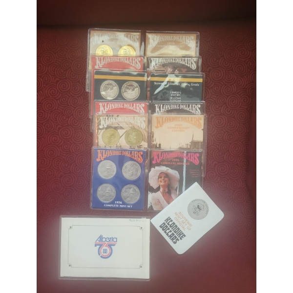 Klondike Dollar's Collector's Sets w/ Commonwealth Games Commemorative Coin