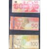 Image 1 : Canadian $100 & $50 Bills