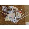Image 1 : Assorted Cross Stich Needle Point & Embroidery Supplies - Patterns Fabric & More