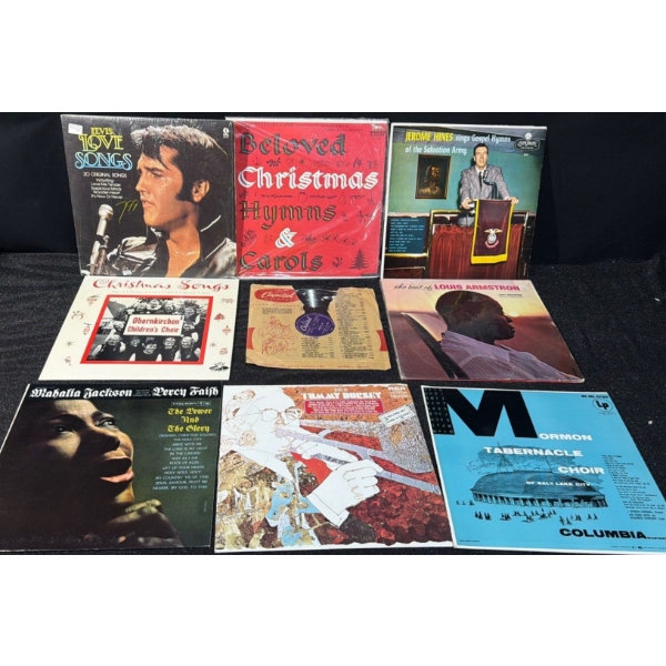 Collection of Vintage Vinyl Records