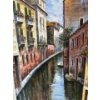 Image 2 : Painting of River & Buildings (27" X 19") 