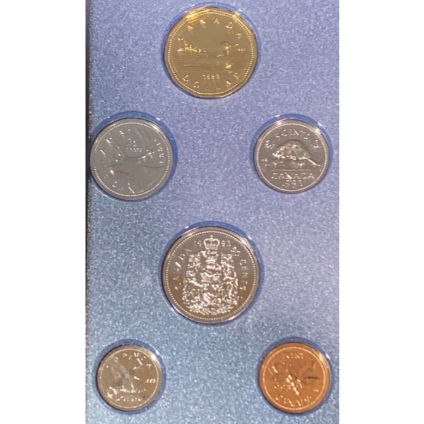 1993 Canadian 6-Coin Specimen Set