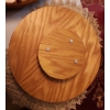 Image 2 : Lazy Susans- Small: 12, Large: 14 Diameter, Cutting Boards- Wood with Handles16 L ,12 W, Placemats