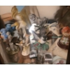 Image 4 : Decor in Cabinet: Music Box Raincoats 7 T, Crane 8 T, Figure in Orange Hat 9.5 and More!