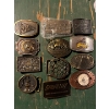 Image 1 :  collection of vintage belt, buckles Exxon mobile Calgary and several other oil companies very cool 