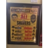 Image 1 : Framed Print Muhammed Ali vs Earnie Shavers 1977 11"x17" 