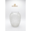 Image 1 : Lalique France Frosted Crystal BICHES Deer Forest 7''INCHES HEIGHT