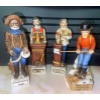 Image 1 : Four Strapping Lads Collectable Ceramic Figurines 6T 
