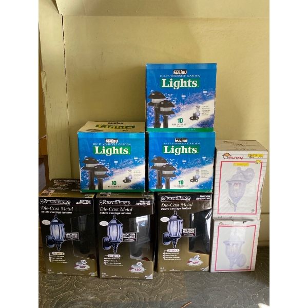 Collection of In Box Outdoor Lights