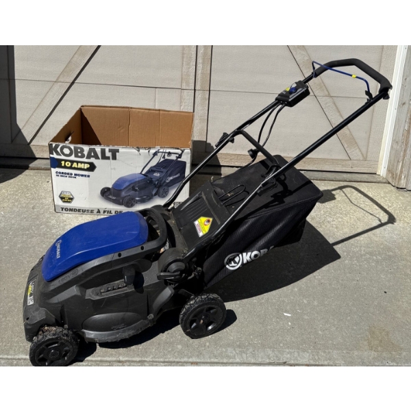 KOBALT 120V 10 Amp Electric Lawn Mower 64x39